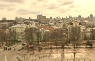 WATCH-View-of-Kyiv-skyline-as-Ukraine-enters-second-week-of-war-against-Russian-forces